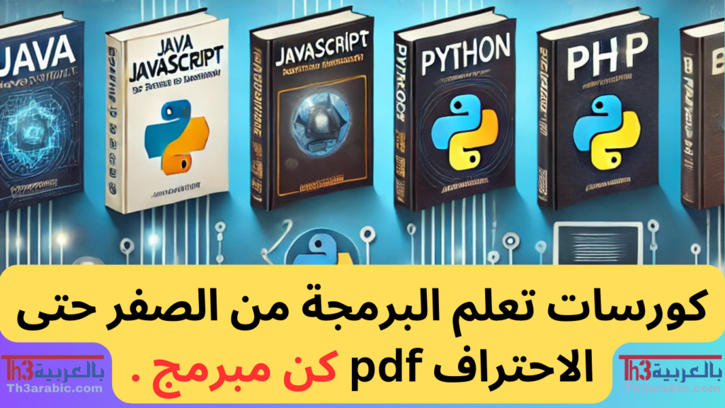 كورسات تعلم البرمجة من الصفر حتى الاحتراف pdf